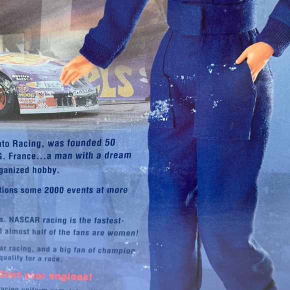 NASCAR Barbie 50th Anniversary with box and certificate - Picture 5 of 14